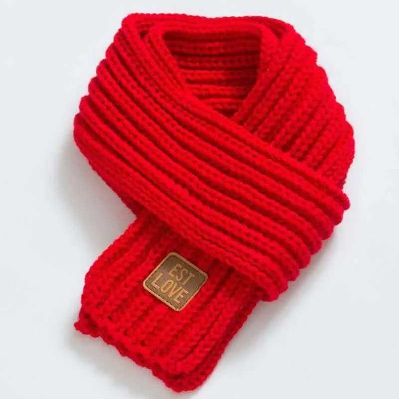 Kids Scarf Boys Girls Baby Winter Warm Scarf Women Knit Shawl Scarf Children Neck Collar Keep Warm Accessories Cheap Parent Y251024