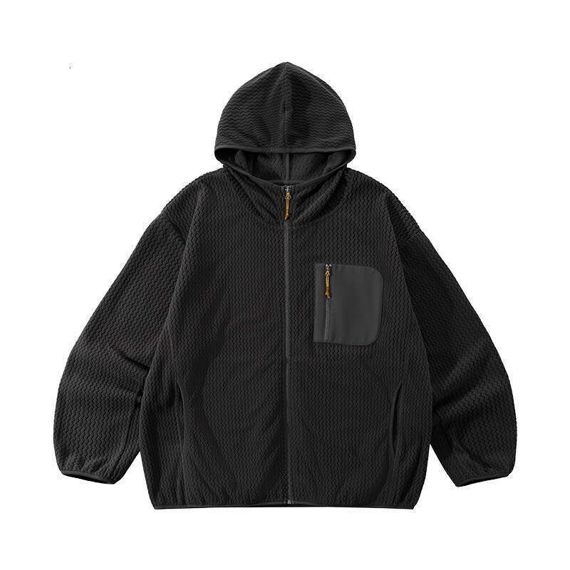 Men's Clothing | Bata Wave Pattern Stand Collar Zipper 2025 Winter New Outdoor 280g Windproof Jacket for Men