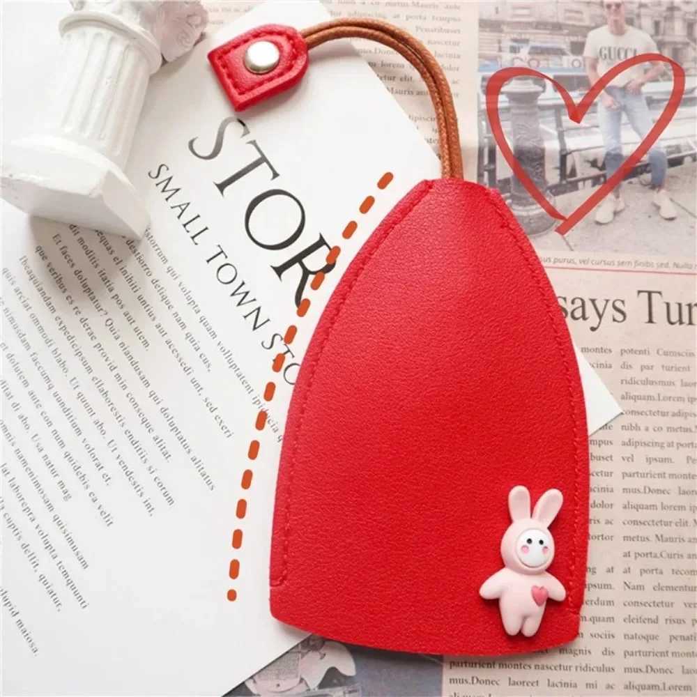 Korea Pull Type Key Case PU Leather Key Wallets Unisex Car Housekeepers Case Leather Key Keychain Pouch New Holder Z251023