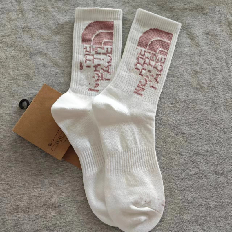 Casual Basketball Sports Socks Men's Socks Black Business Mid Length Soft Warm Autumn/winter Solid Color