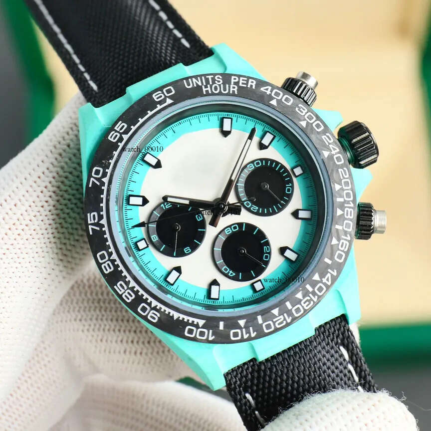 Designer Carbon Diw with Box Super Automatic Watches 40mm carbon fiber watch Sports Watch High Quality watches men designer