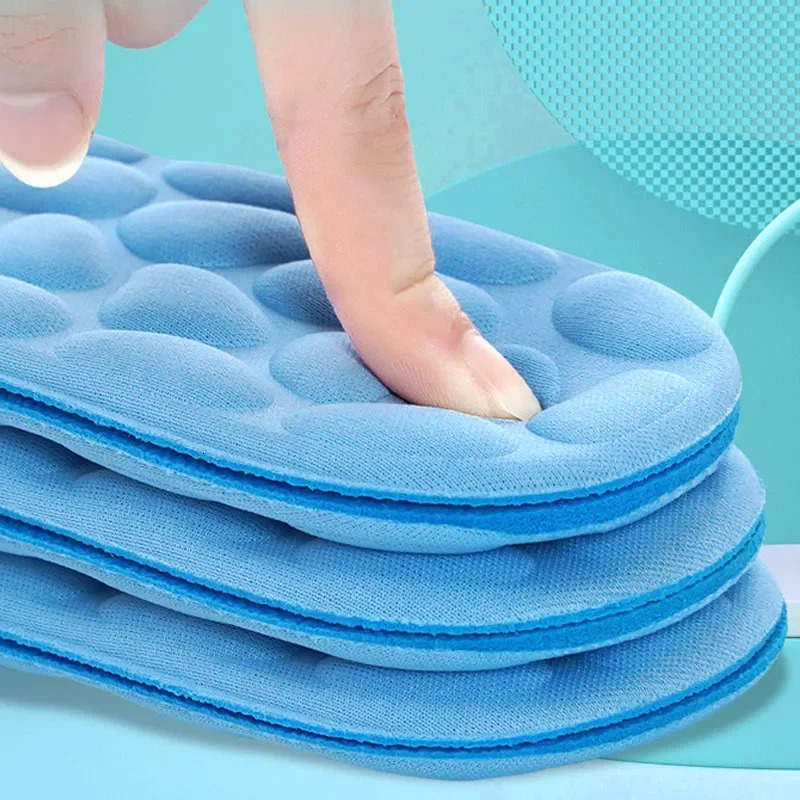 24pcs Soft Massage Memory Foam Insoles for Women Men Sport Running Shoes Sole Breathable Cushion Pads Feet Orthopedic Insoles251020