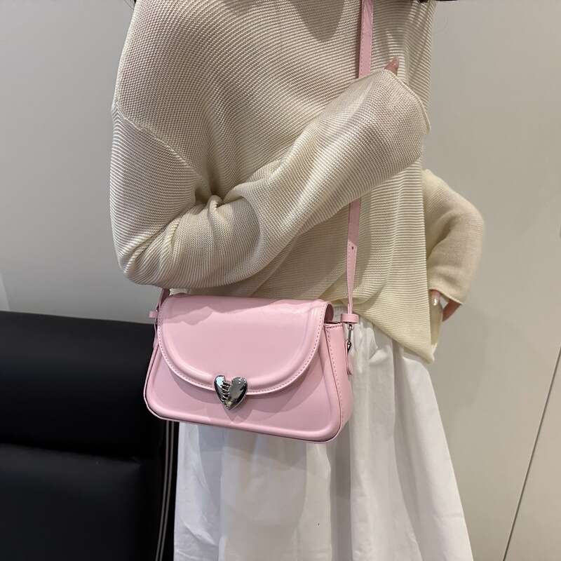 French Style Elegant Simple Personality Small Square Fashion 2025 Summer New Trendy Niche Single Shoulder Crossbody Bag