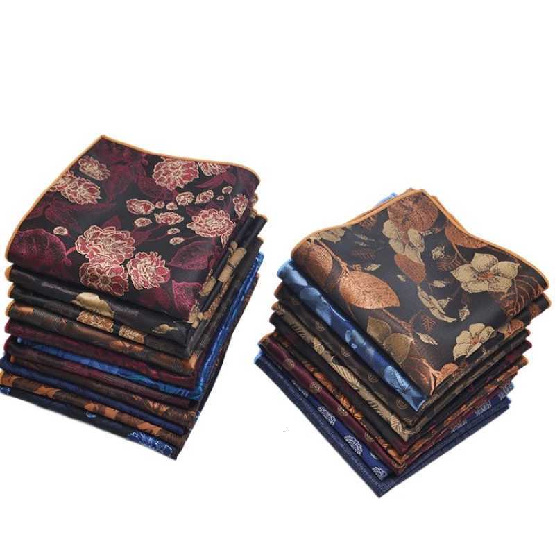 Fashion Suits Pocket Square For Men Busin Chest Towel Hanky Gentlemen Plaid Hankies Classic Suit Nkin Mens Handkerchief Y251024