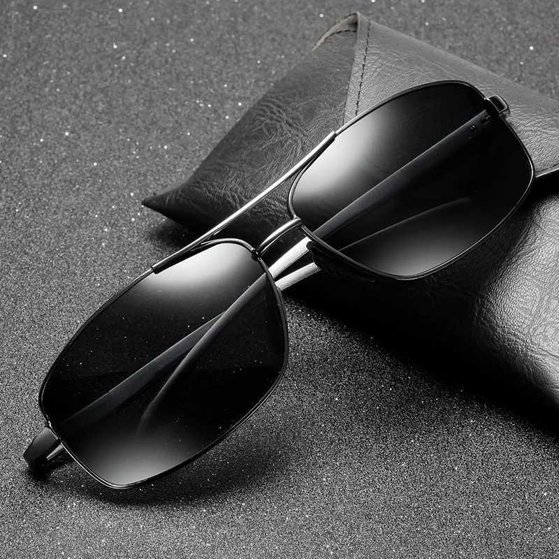 Men Polarized Sunglasses Classic Driving Fishing Sun Glasses Luxury Metal Designer Sunglasses For Man Black Eyewear Oculos GafasT251024