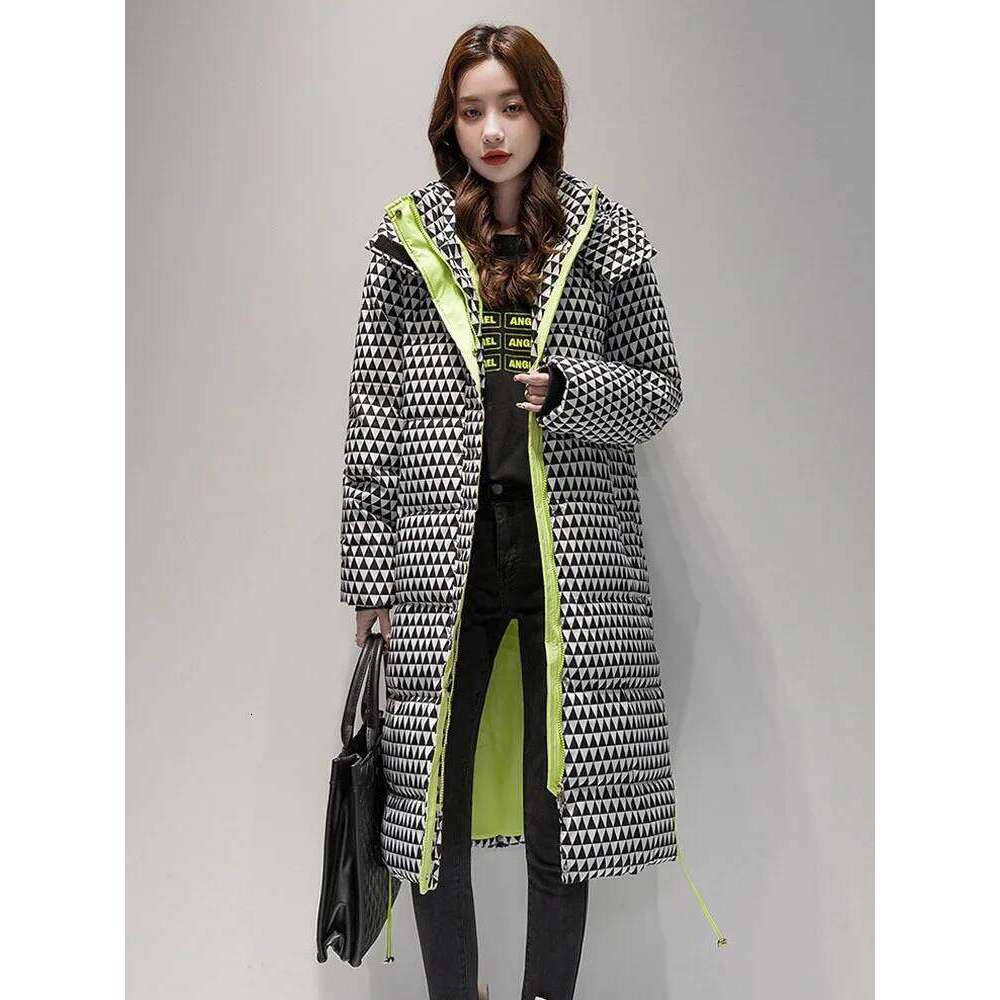Snow Padded Warm Down Jacket Winter Women Waterproof Coat Oversized Thick Long Parkas Hooded Jaqueta Feminina