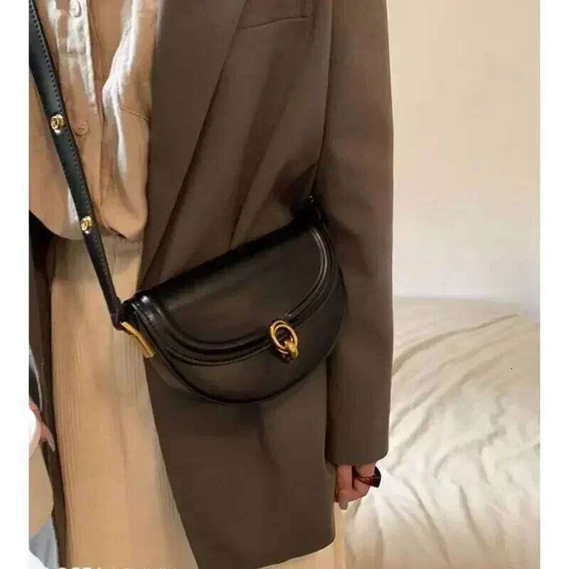 Small Crossbody Bags For Women Trend Designer Underarm One Shoulder Bag PU Leather Ladies Shopping Handbags Purses