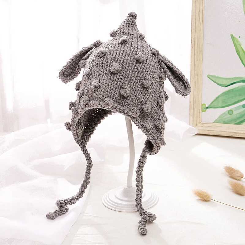 Newborn Baby Photograph Pro Winter Hats for Girls Boys Pom Hat Knit Warm Caps for BoysL251024