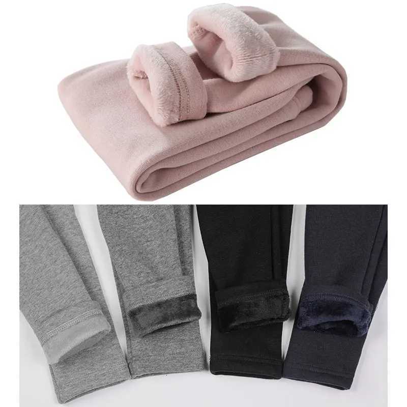 Winter Fleece lined Leggings For Baby Girls Children Legging With Skirt Thick Child Girls Pants Kids Girl Toddler Warm TrousersT251024