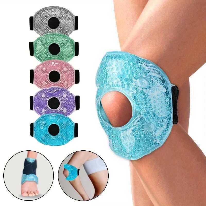 12pcs Hot Cold Gel Ice Pack Reusable Knee Sports Ice Treat Wrap for Ankles Head Shoulders Injuries Soothing Revitalizing UseW251024