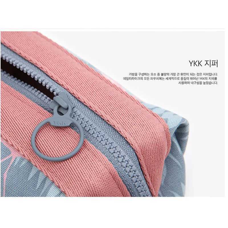 New Fashion Cosmetic Bag Women Waterproof Flamingo Makeup Bags Travel Organizer Toiletry Kits Portable Makeup Bags BeauticianT251024