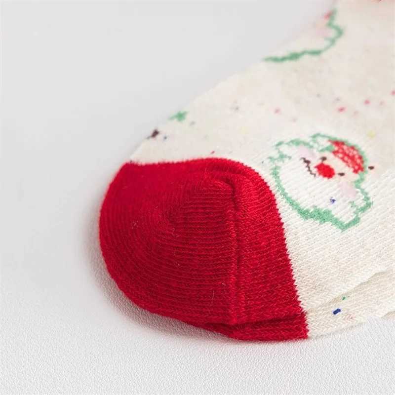 5 PairsSet Christmas Childrens Socks For Girls Boys Winter Kids Socks New Year Cartoon Cute Festive Socks For 212 Years Girl J251024