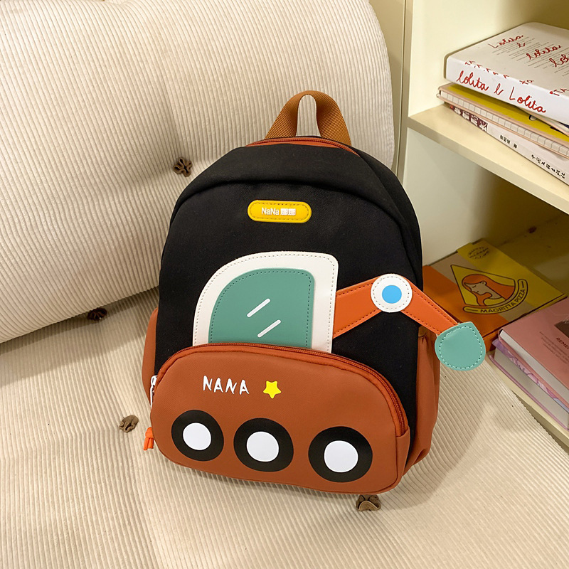 New hot selling excavator backpack designer backpack for boys and girls, cute and lightweight, reducing burden, small car, children's backpack