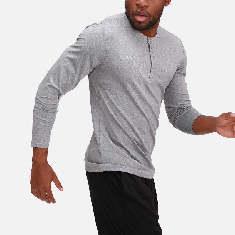 Long Sleeve Fitness Clothing for Men, Outdoor Sports Running Quick-Dry Breathable Basketball Training Fitness Wear, Breathable Quick-Dry