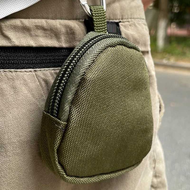 Mens key bag change bag mini bluetooth headset bag pet snack bag outdoor sports fanny bag multifunctional storage bag Z251023