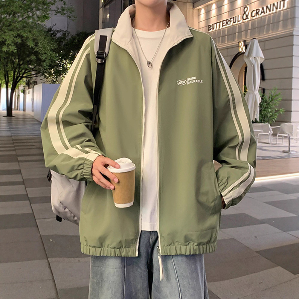 NASA Men's Jacket Spring Autumn Designer Hoodie Jacket Tracksuit Men Polo Veste Coat New Style Windbreaker Student Winter Fleece Double-sided Sta