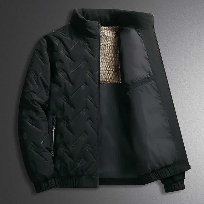 2024 Winter Men Hiking Jacket Thick Warm Cotton Padded Jacket Outdoors Sports Stand Collar Coat Outdoor 6XL Puffer Parka Jackets Z251024