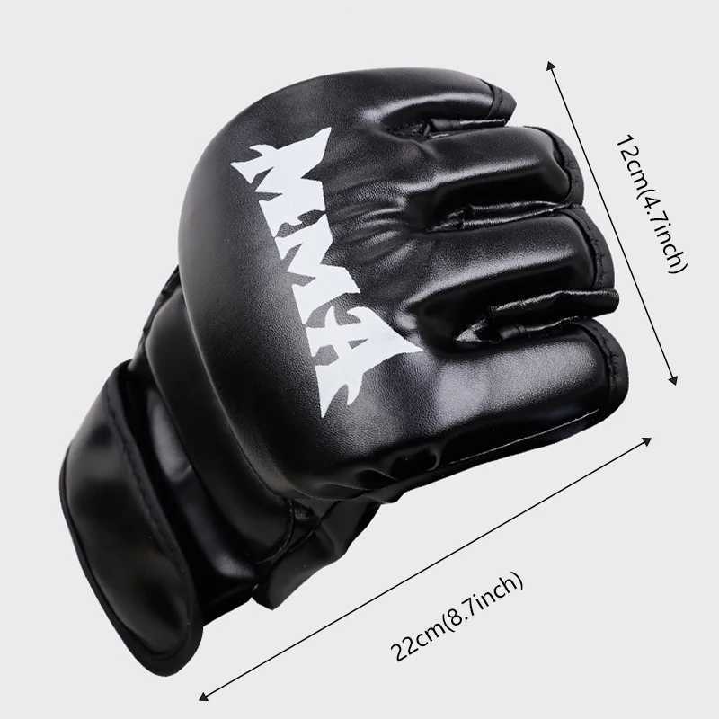 Professional Training Gloves Boxing Taekwondo Free Combat Protective Gloves PU Hand Protection Boxing Wraps Y251023