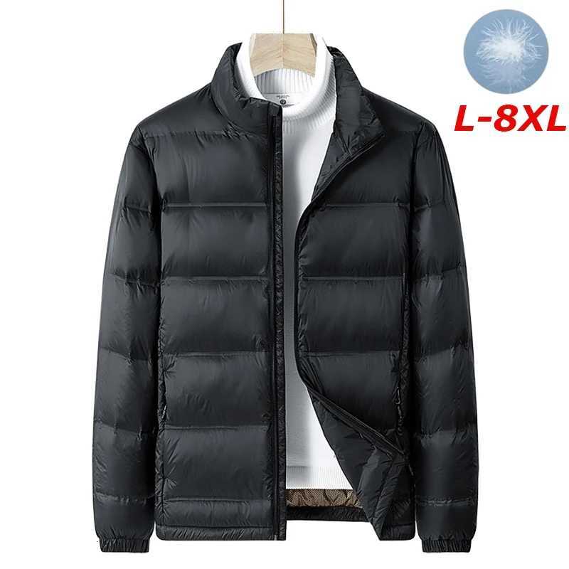 Men Winter Stand Collar Down Jacket Warm Windproof Coat Men Casual Lightweight Puffer Jacket Waterproof High Quality jacket Male Z251024