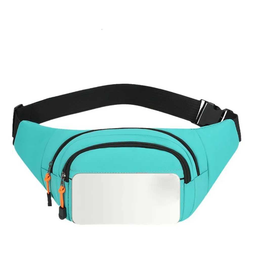 Zipper Nylon Men Chest Bag Waterproof Large Capacity Outdoor Waist Bag Durable Japanese Style Sports Walking Bag MenL251024