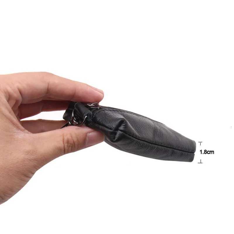 Car Key Case Leather Men Women Wallets Key Holder Housekeeper Covers Zipper Bag Keychain Cover for Keys Organizer Card Bag Gifts Z251023