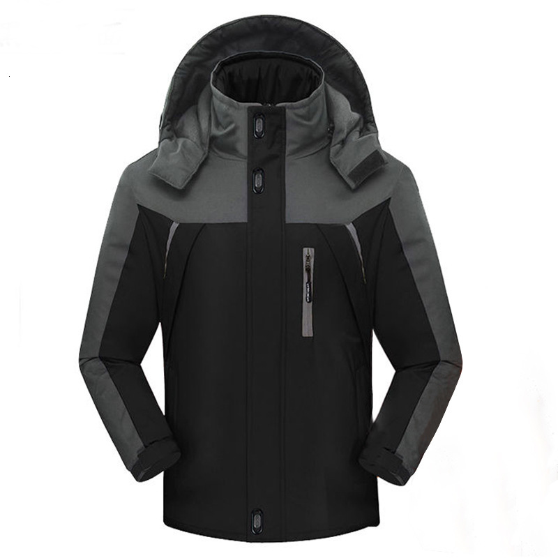Winter Jacket Cotton Coat Men Thickened Designer Hoodie Jacket Tracksuit Men Polo Veste Coat Fleece Men's Cotton Padded Jacket Workwear Plus Size