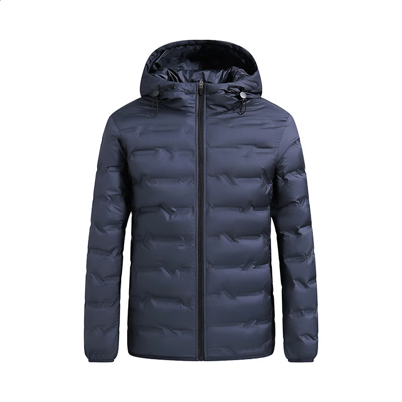 Mens White Duck Down Jacket Warm Thick Windproof Puffer Jacket Winter Men Hooded Waterproof High Quality Thermal Parka Male 251023