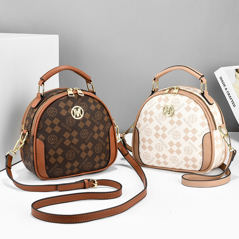 Luxury Brand Designer Bag Women's Bag 2025 New Versatile PU Fashion Single Shoulder Crossbody Bag PVC High-End Feel Ladies Handbag