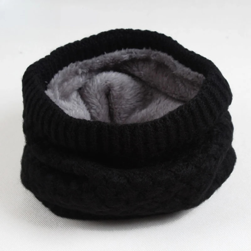 Casual Fashion Neckerchief Korean Winter Versatile Scarves for Men and Women Thickened SolidColor Warm Scarf 251020