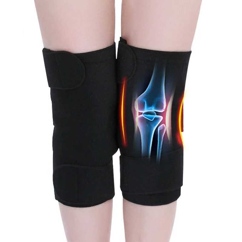 Tourmaline Magnetic Therapy Knee Pads Self Heating Kneepad Pain Relief Arthritis Knee Support Patella Massage SleevesW251024