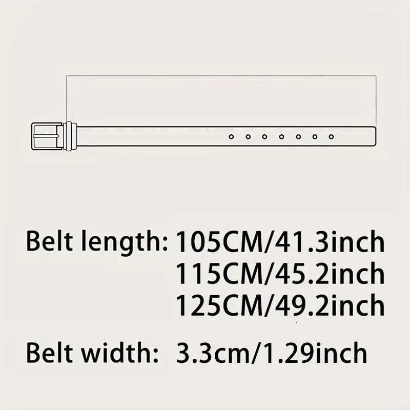 MenS Suede Belt Retro Trend Alloy Buckle MenS Belt Large Size Genuine HighEnd Belt 2023 New Gift For Boyfriend And Dad W251024