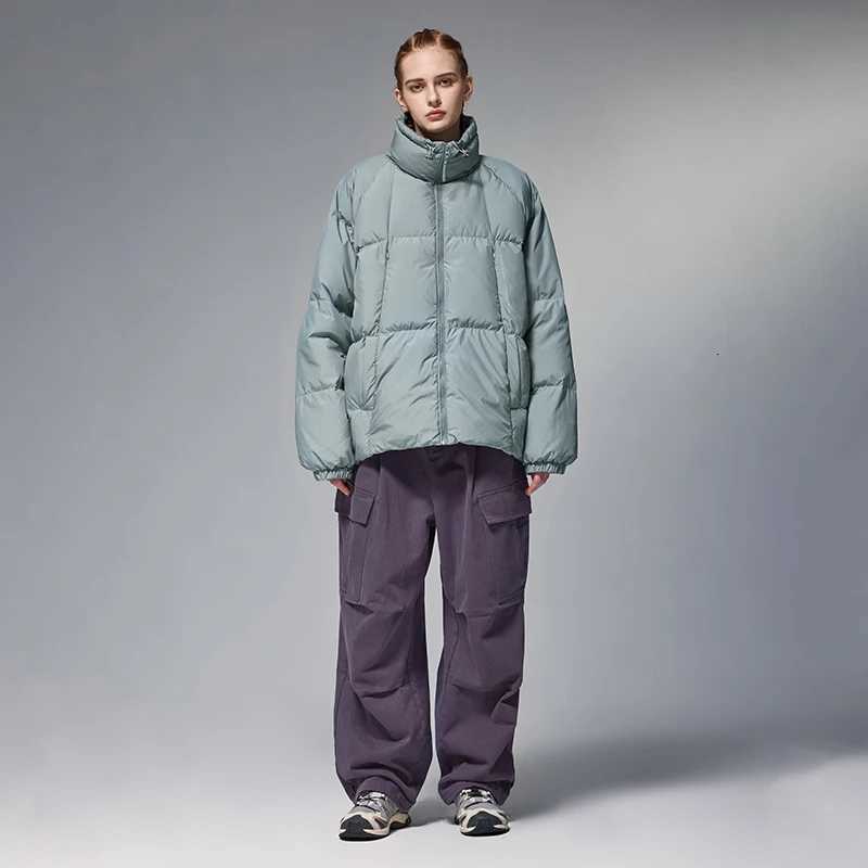 INFLATION Teflon Toast Down Jacket Unisex 90 Down Minimalist Solid Color High Collar Down Outerwear Z251024