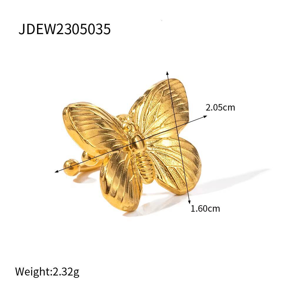 New Product Direct Sale Personalized Butterfly Necklace Gold Set Decoration Light Luxury Niche Female Accessories