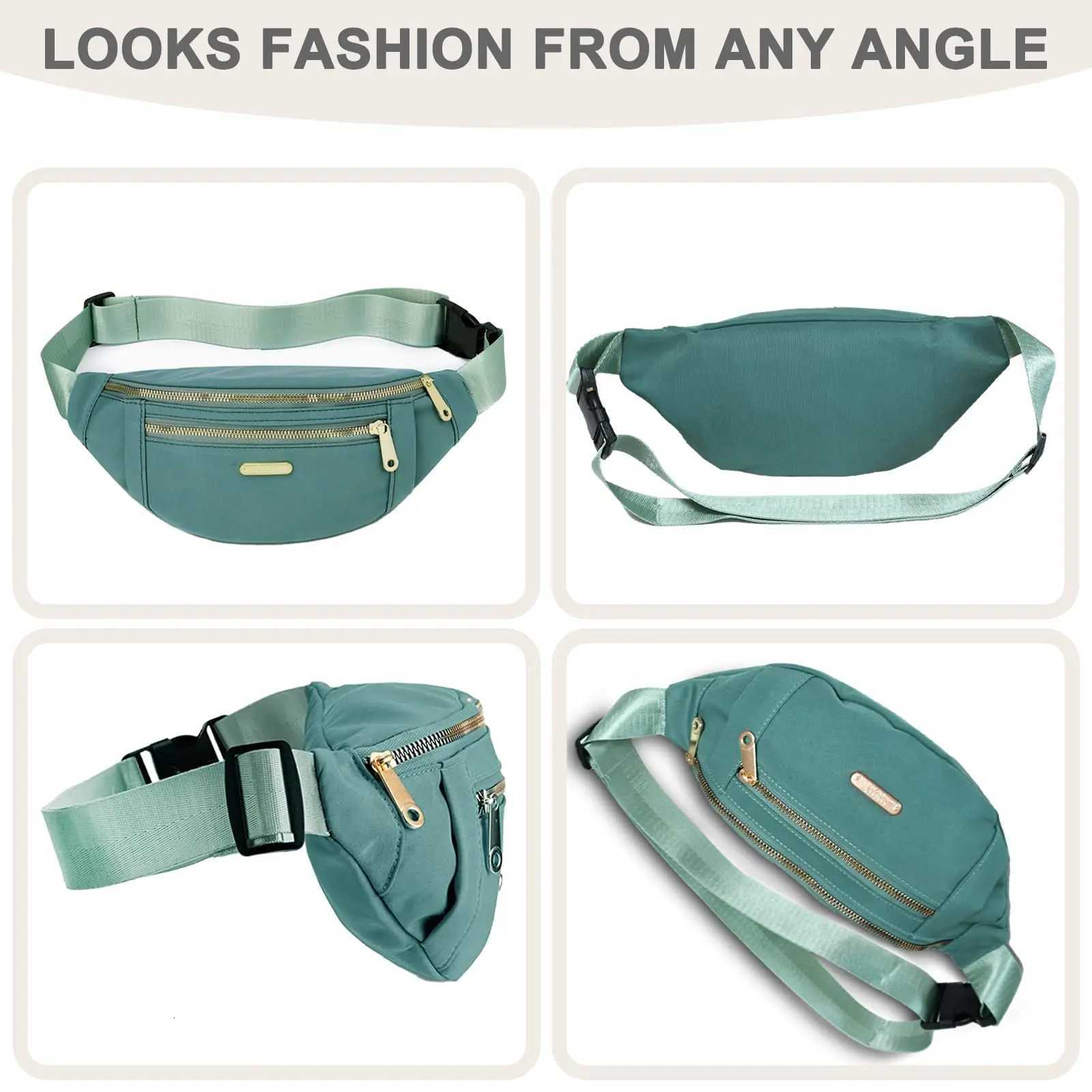 Fanny Packs for Women Men Belt Bag Fashion Waist Packs Lightweight Crossbody Bags Bum Bag for Running Hiking Travel WorkoutL251024