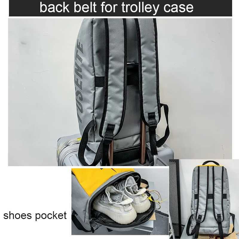 Sport Gym Bag Women Fitness Backpack Large Waterproof MultiFunctional Shoes Warehouse Travel Pack Sportsbag Shoulder Bag X347A J251024