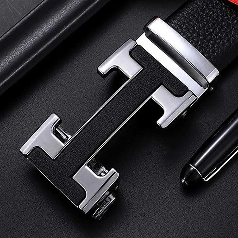 Luxury Brand Men Belt High Quality Leather Business Designer famous Belts for men Jeans Strap Male Metal Buckle belt W251024