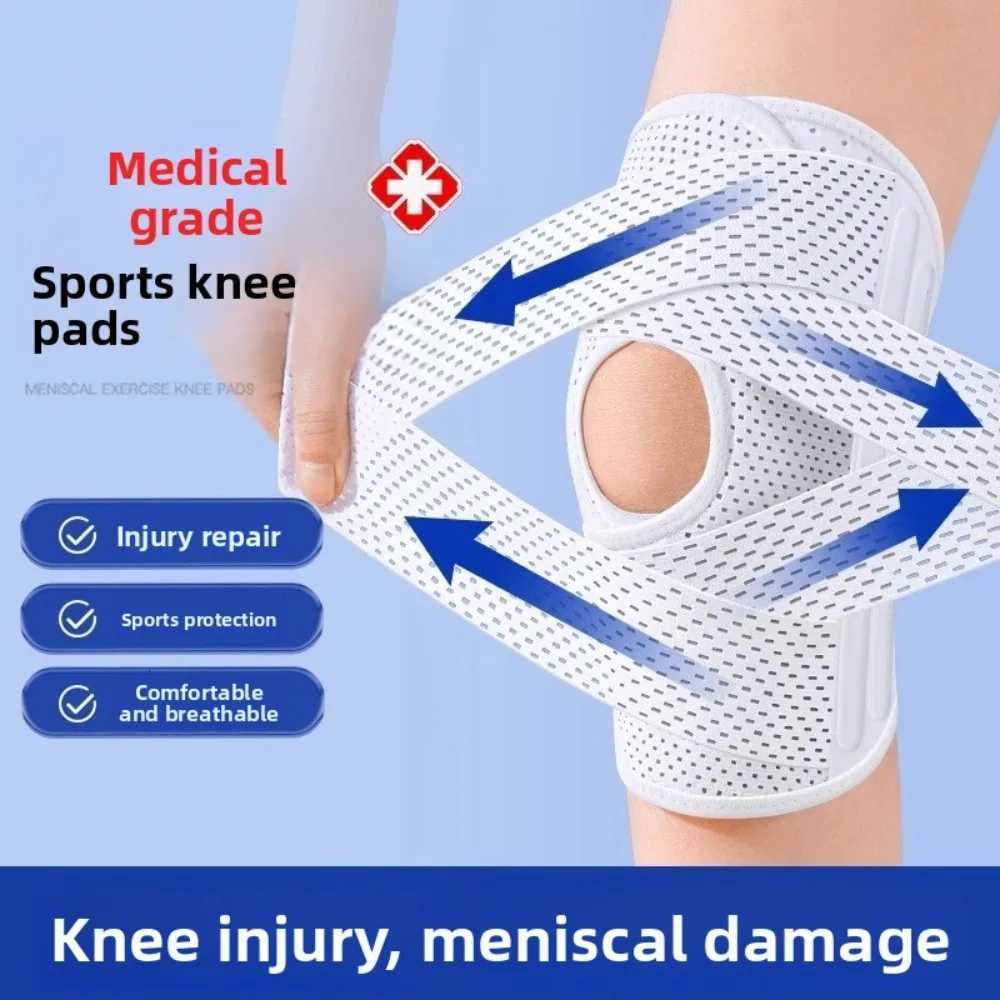 Meniscus Knee Pad Breathable Lightweight Sports Hiking Unisex Knee Support Knee Joint Fixation Patella StrapTriple protectionW251024
