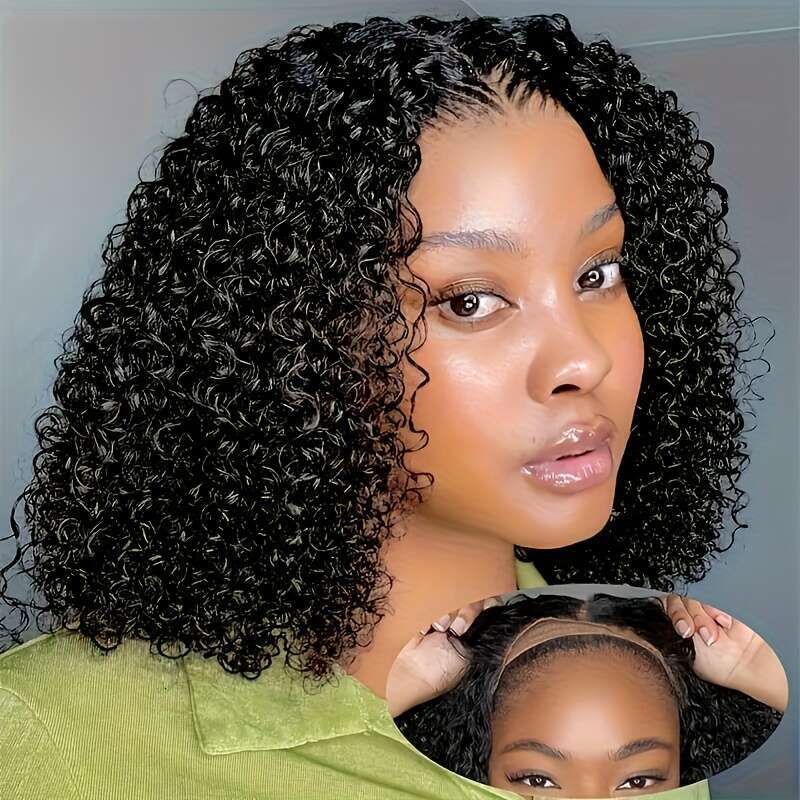 250% Density 5X5 Water Wave Plucked Pre Cut Ready to Wear Glueless HD Lace Front Wigs for Wome Handmade 100% Pure Human Hair Wig