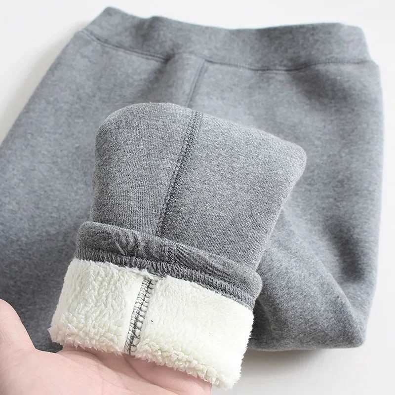 Girls Leggings Children Clothes Winter Girls Fleece Leggings Thermal Pants Warm Kids Solid Color Simple Casual PantsT251024