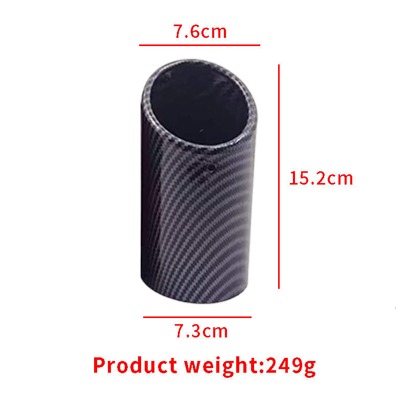 Suitable for 2009-14 Audi A3Q5 A4L A1 Tiguan direct insertion water transfer printing car exhaust pipe tailpipe