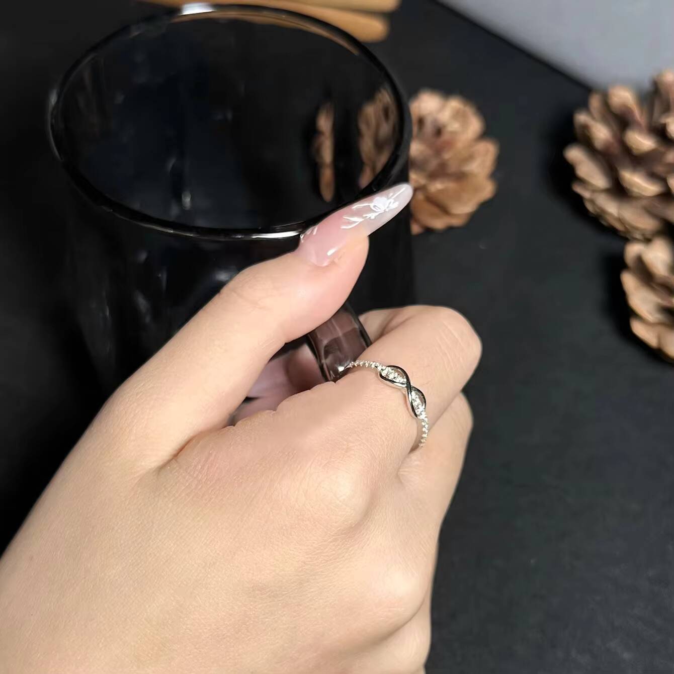 Luxury D Color Lab Grown Diamond Ladies Ring Fine Jewelry 925 Sterling Silver Women Moissanite Finger Ring