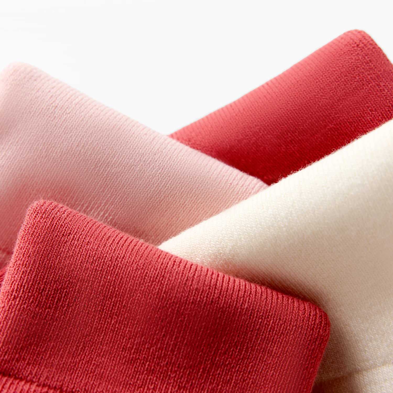 Beibi 3Pair Pack Girls Socks Pink MidCalf Socks Suitable for Spring Autumn and Winter For ages 06 J251024