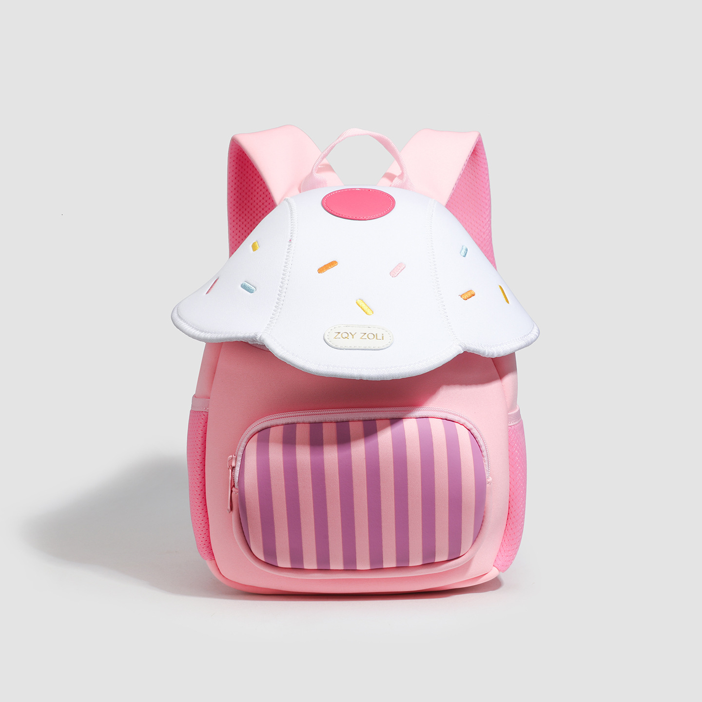 New hot selling oversized mushroom backpack designer children's backpack cute and lightweight elementary school backpack