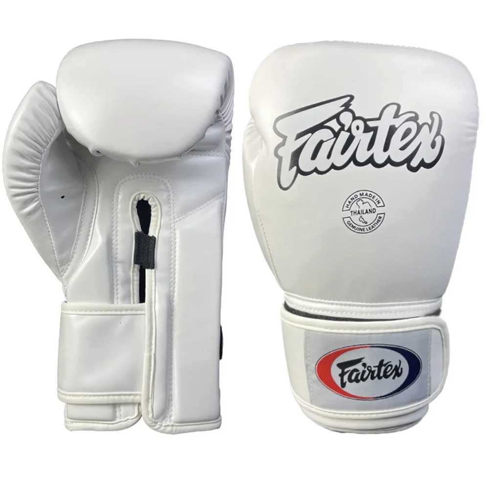 FAIRTEX Boxing Gloves Professional Muay Thai Training Sparring Leather Punching Bag Gloves for Adults Youth Y251023