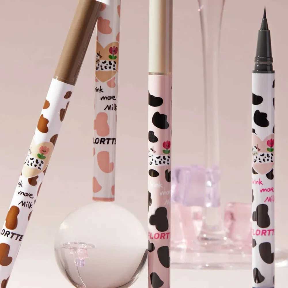 FLORTTE Ultrafine Liquid Eyeliner Lying Silkworm Pen Waterproof Long Lasting No Smudging Quickdry Eye Liner Makeup CosmeticsL251024