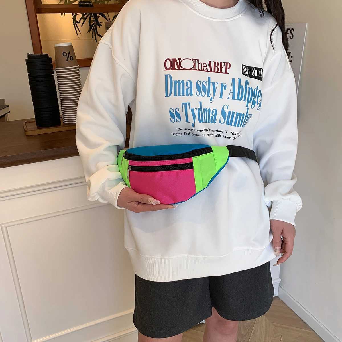 Waist Bag Running Belt Bum Bags Sport Cycling Womens Fanny Pack Wallet Pouch Portable Phone Gym Jogging CrossBody PocketL251024