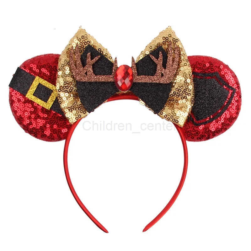 Disney Christmas-Themed Character Hat Set: Fun Accessories Including Candy Cane Stylized Mickey Mouse Ears