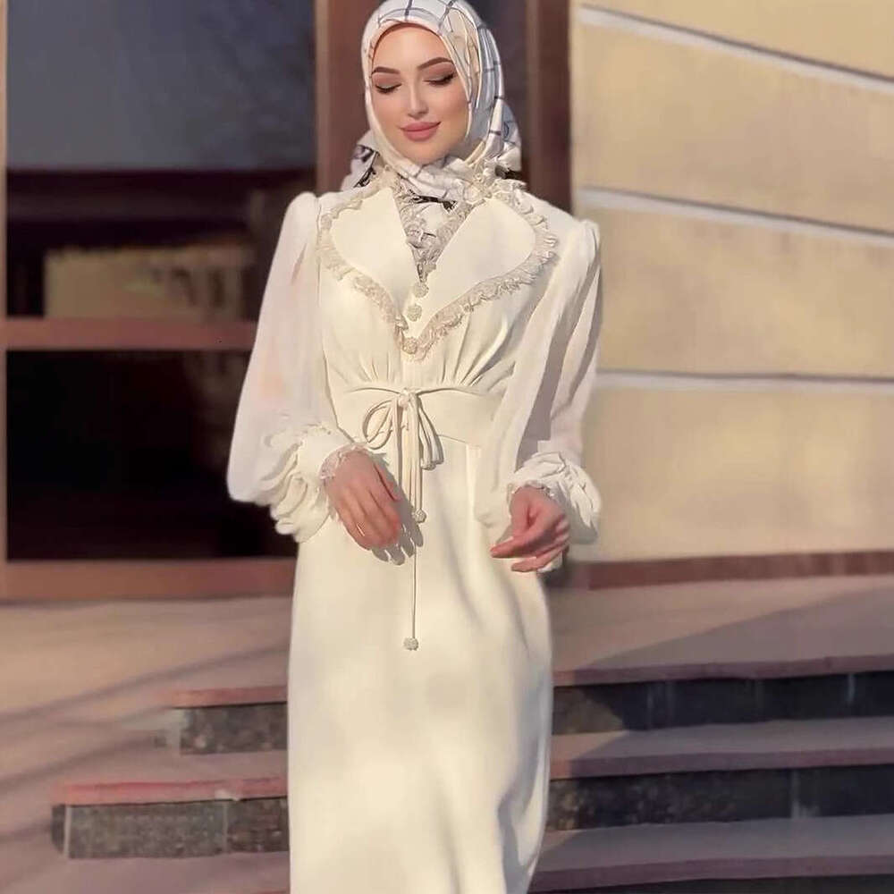 Spring 2025 New Design Elegant Sleeve Long Comfortable Women's Dress