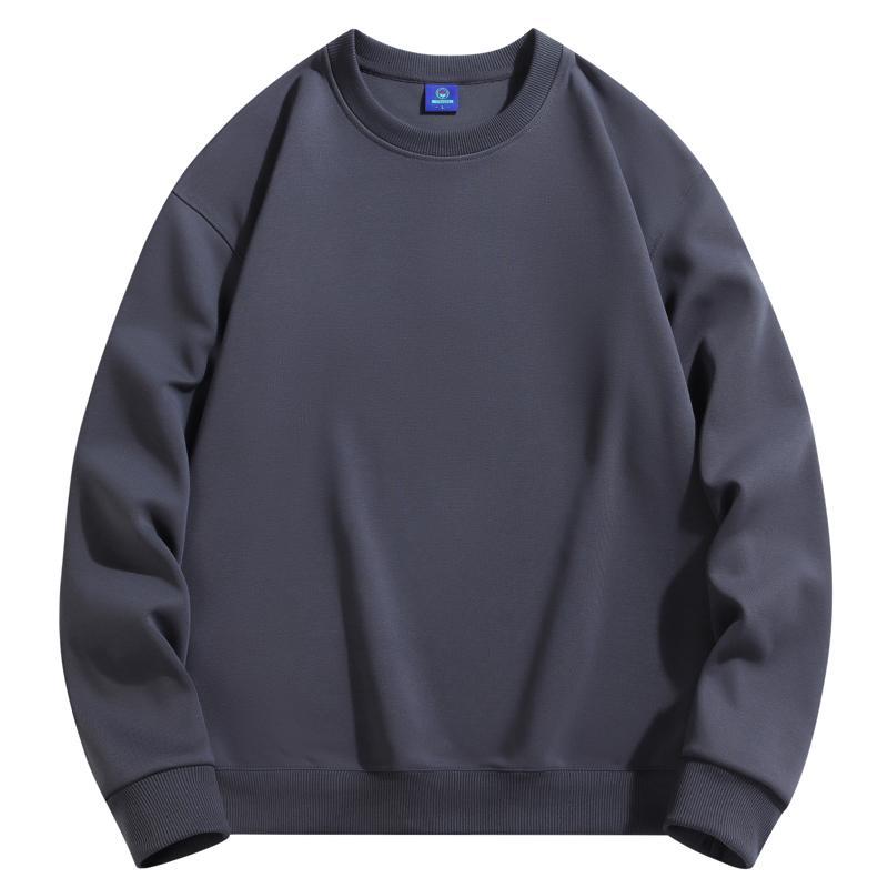 Autumn and winter pullover with velvet round neck sweatshirt, workwear, customized workwear, embroidered logo, advertising shirt, outerwear, cultural 