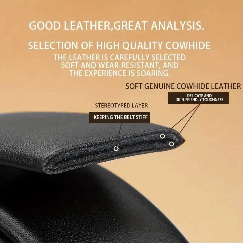 New Mens Leather Belt Alloy Automatic Buckle Business Leisure Youth Middleaged and Elderly Belt Designer Belt for white W251024